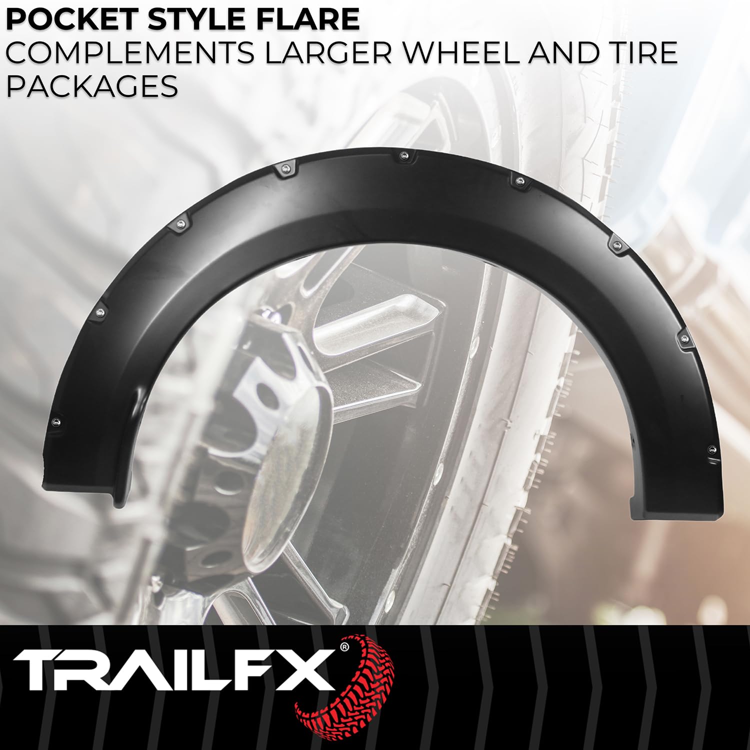 Pocket Style Trailfx Flare Smooth Set Of 4
