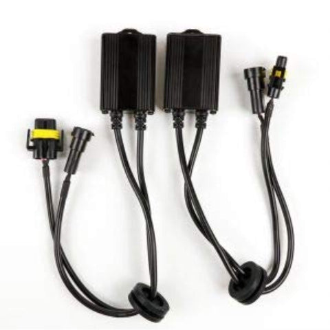 LED Decoder Harness Kit H11 (2 EA) - Arc Lighting Yellow PVC Wiring Harness