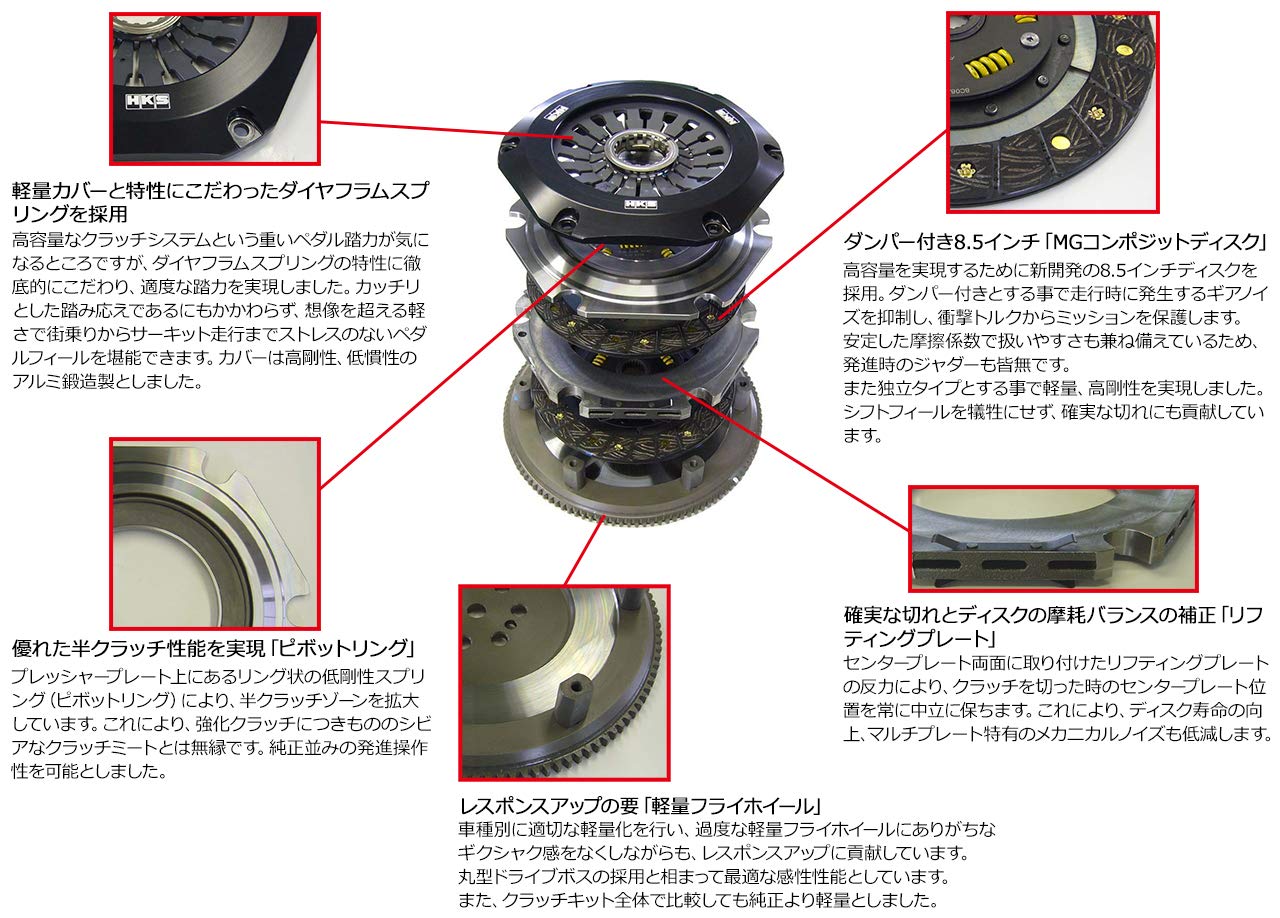 Twin Plate HKS Clutch (26011-AN002)