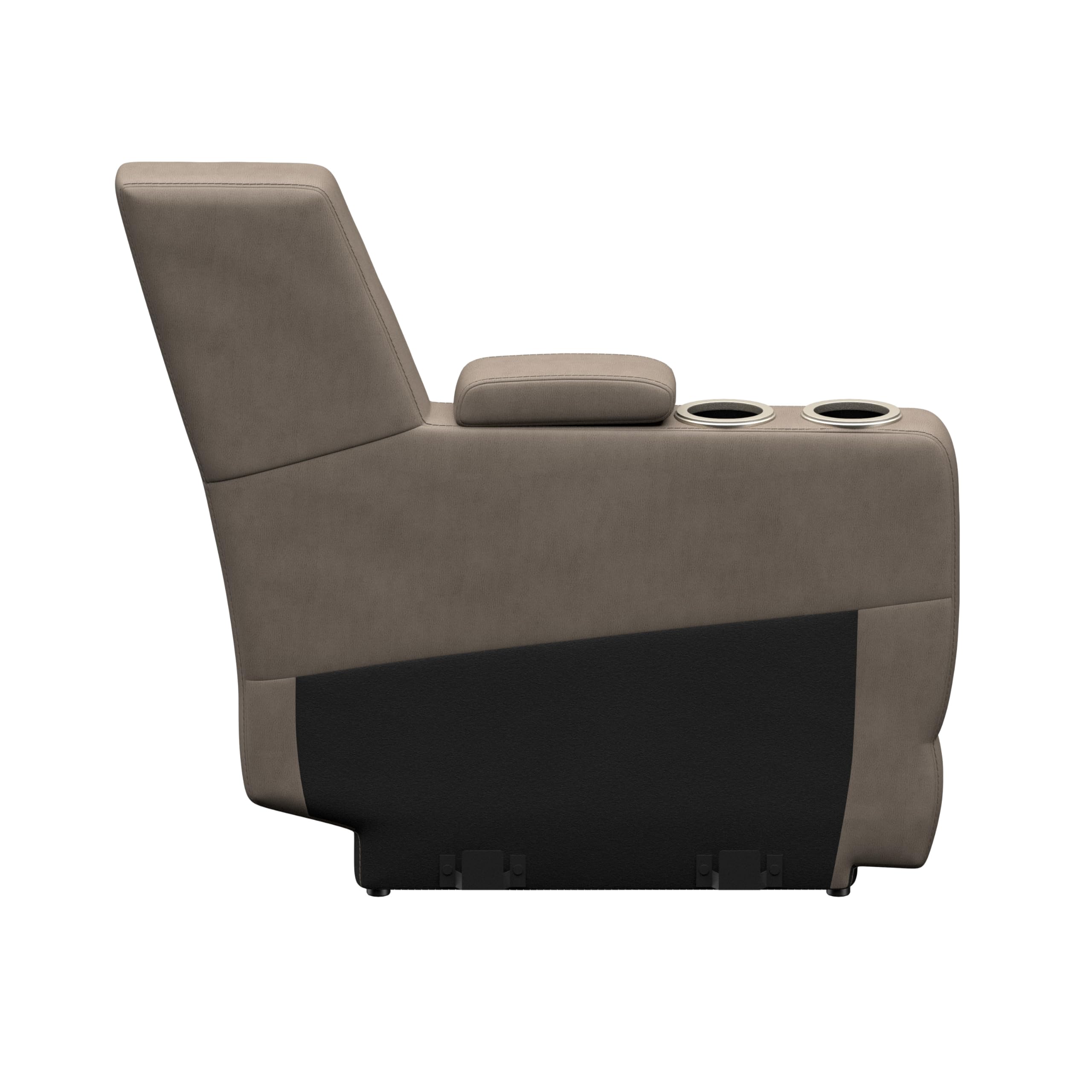 THOMAS PAYNE Driftwood Signature Seismic Series RV Theater Seating 5" Center Console with Storage Compartment, Dual Cupholders - 2024044198