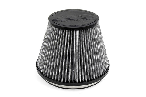 HPS 6" ID Performance Air Filter, 5.38" Element Length, 6" Overall Length, Gray, HPS-4334
