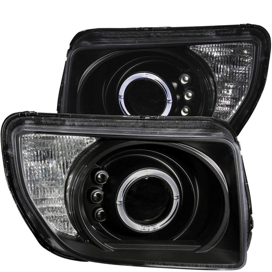 Black Halo Anzo USA 121432 Projector Headlight with Clear Lens