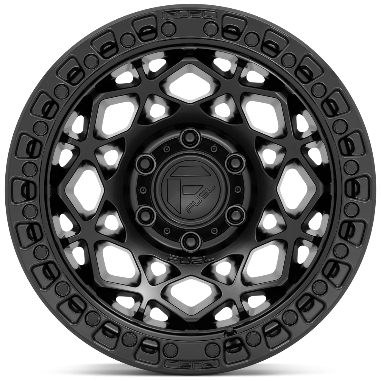 1PC Fuel D786 17X9 6X135 M-BLK M-BLK-RING 01MM - D78617908950