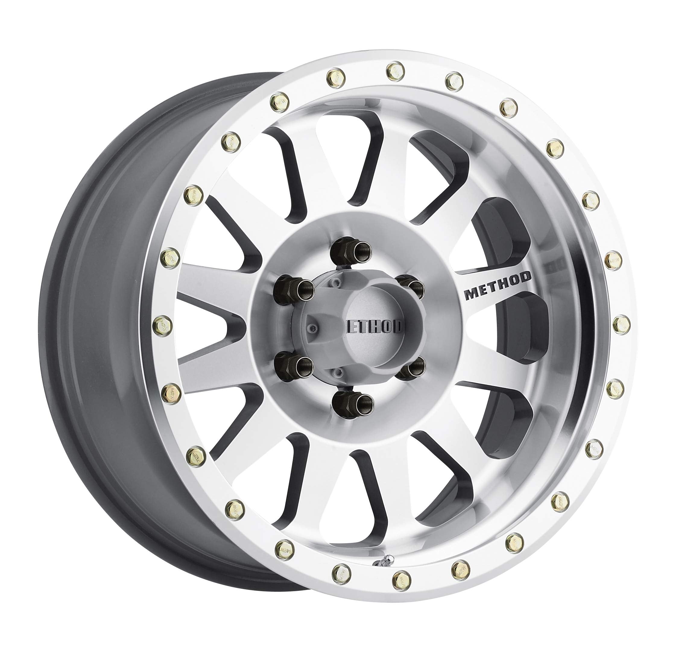 304 Method Race Wheels Double Standard Machined/Clear Coat 17x8.5" 6x5.5", 0mm offset 4.75" Backspace, MR30478560300