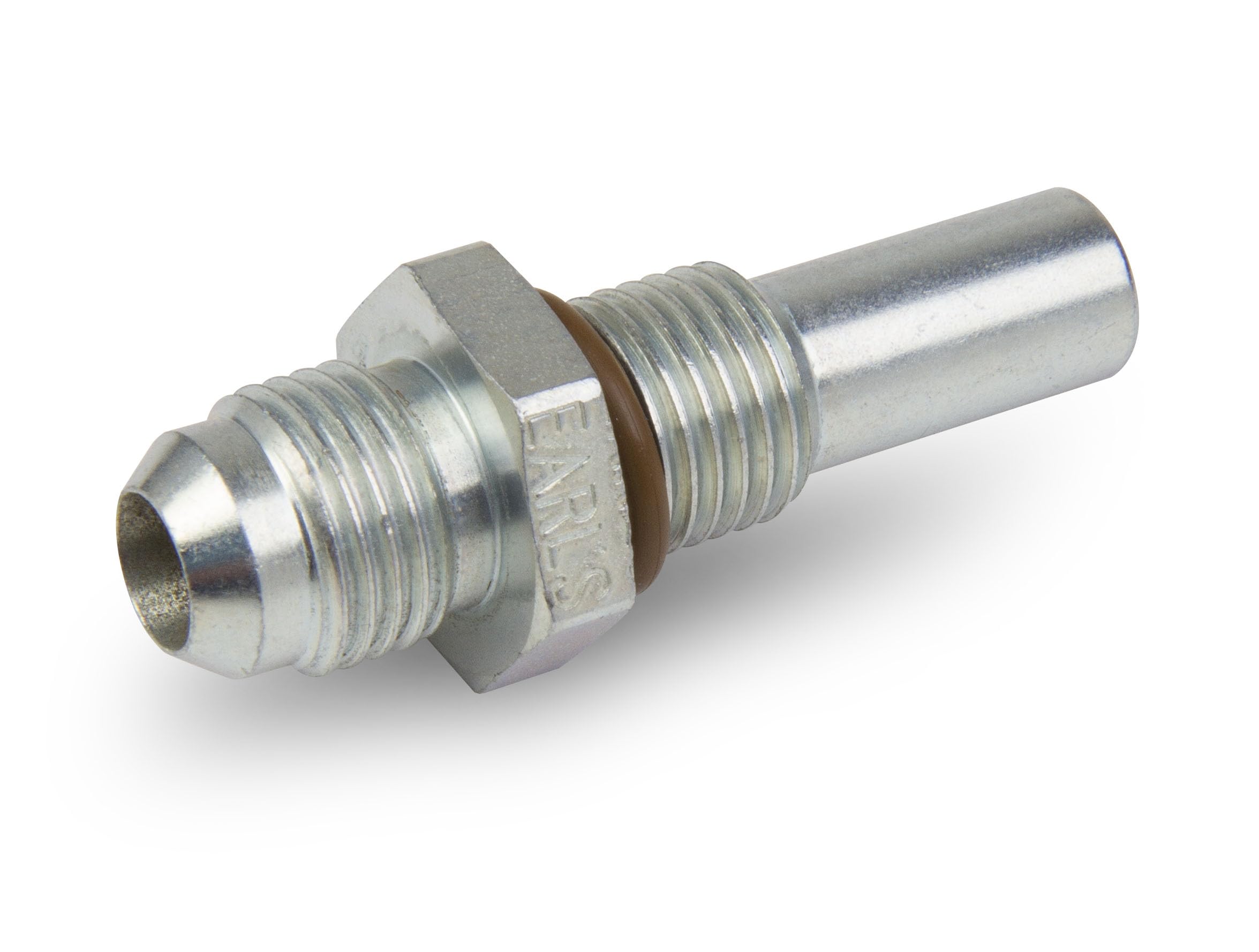 961981ERL Earl's Straight Transmission Adapter -6 Male to 1/4-18 NPSM Male - Long (Rear)