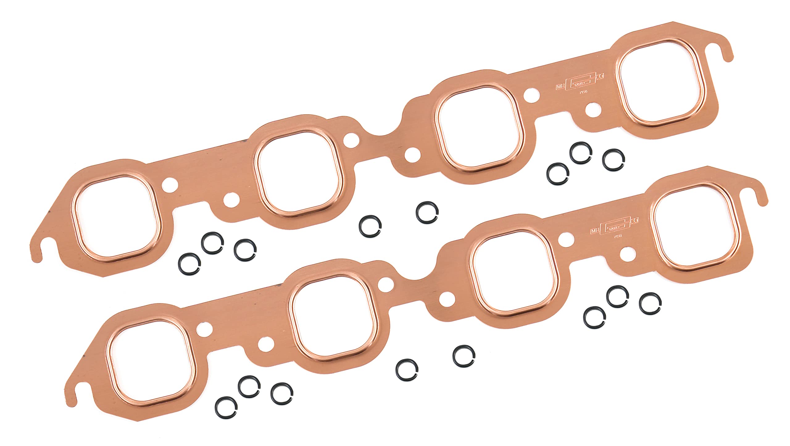 Copper Seal Mr. Gasket 7158MRG Square Port Exhaust Gasket