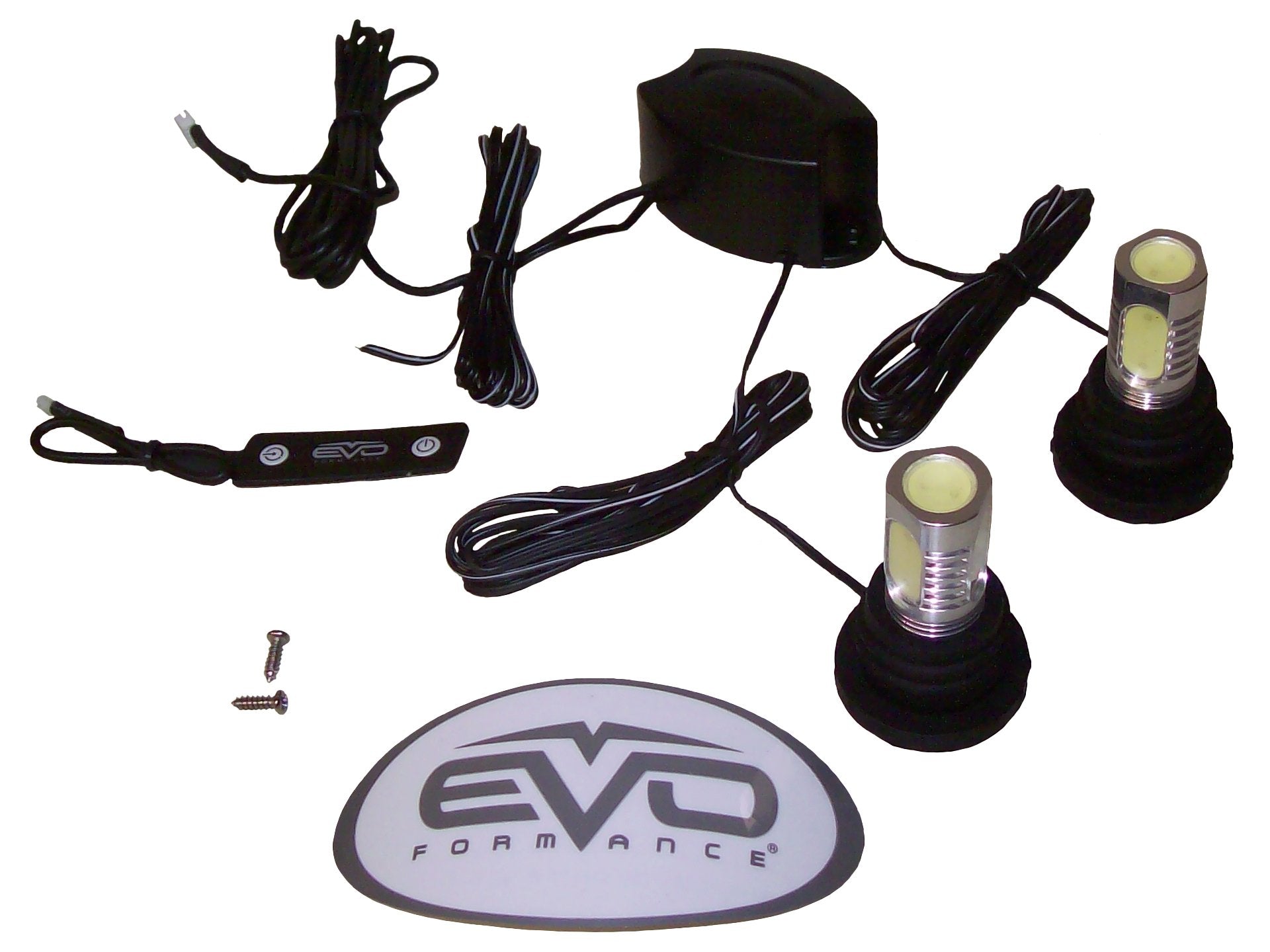 EVO Formance CIPA 93180 Ultra-White LED Cop Strobe, (Pack of 2)