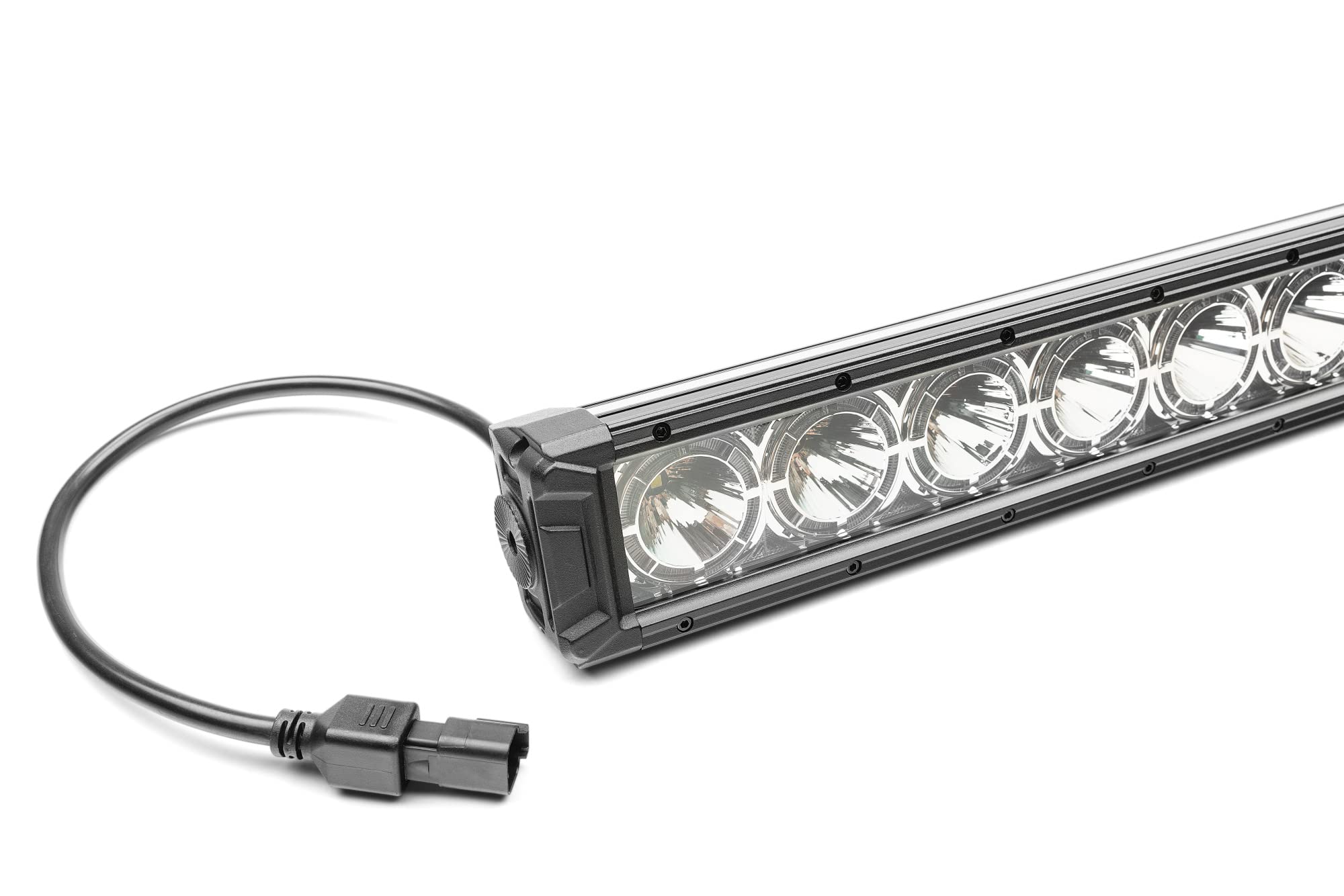 20" HAVOC OFFROAD Light Bar for Ford Bronco | Daytime Running Lights, Aluminum Housing, Matte Black | HFB-01-001 | 2021-2025 Ford Bronco