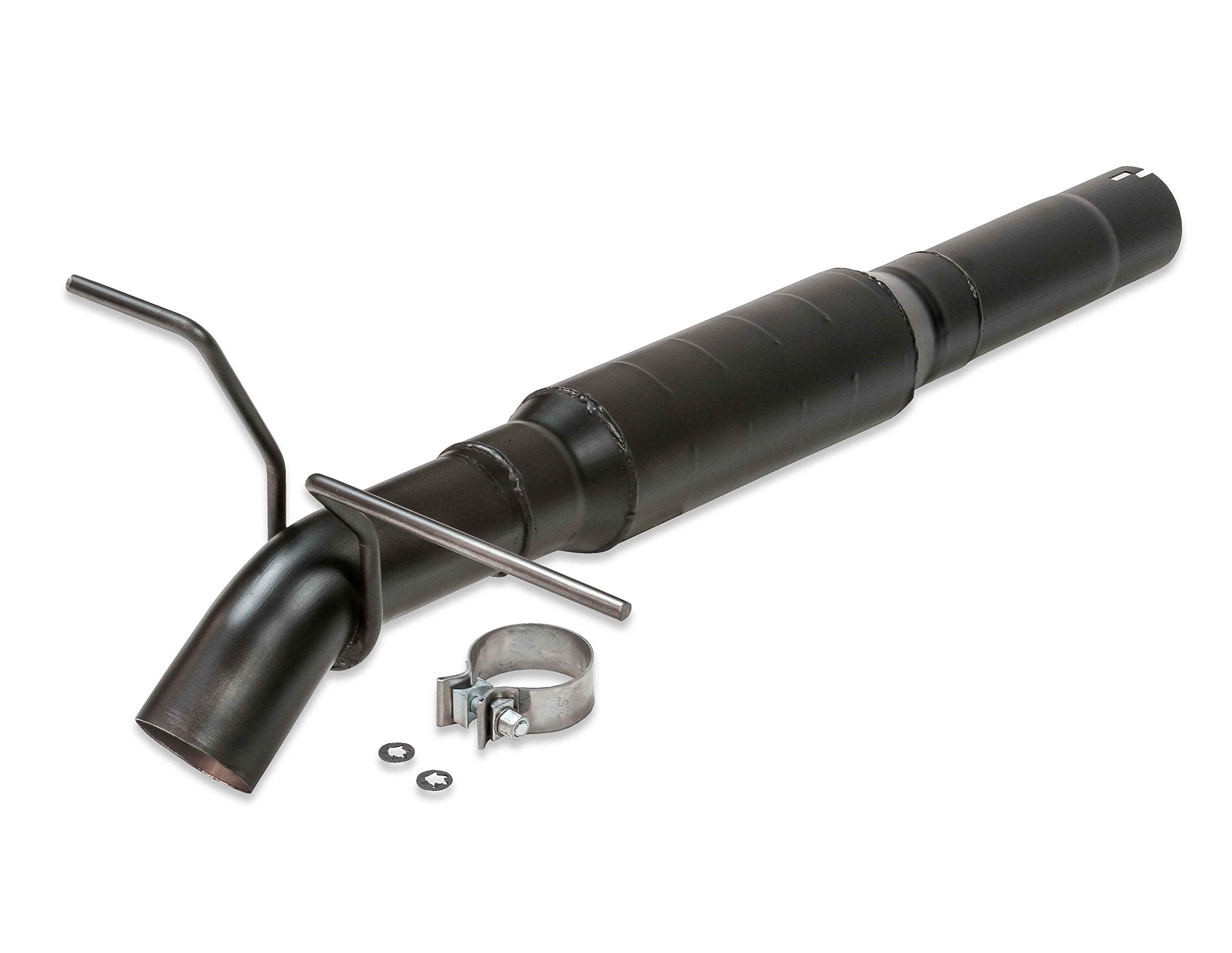Outlaw Extreme Flowmaster 817916 Cat-Back Exhaust Kit 3 Inch 409 Stainless Steel Black Single Dump Style Turndown Compatible with 2014-2019 Classic Body Chevy Silverado GMC Sierra 1500 4.3L 5.3L