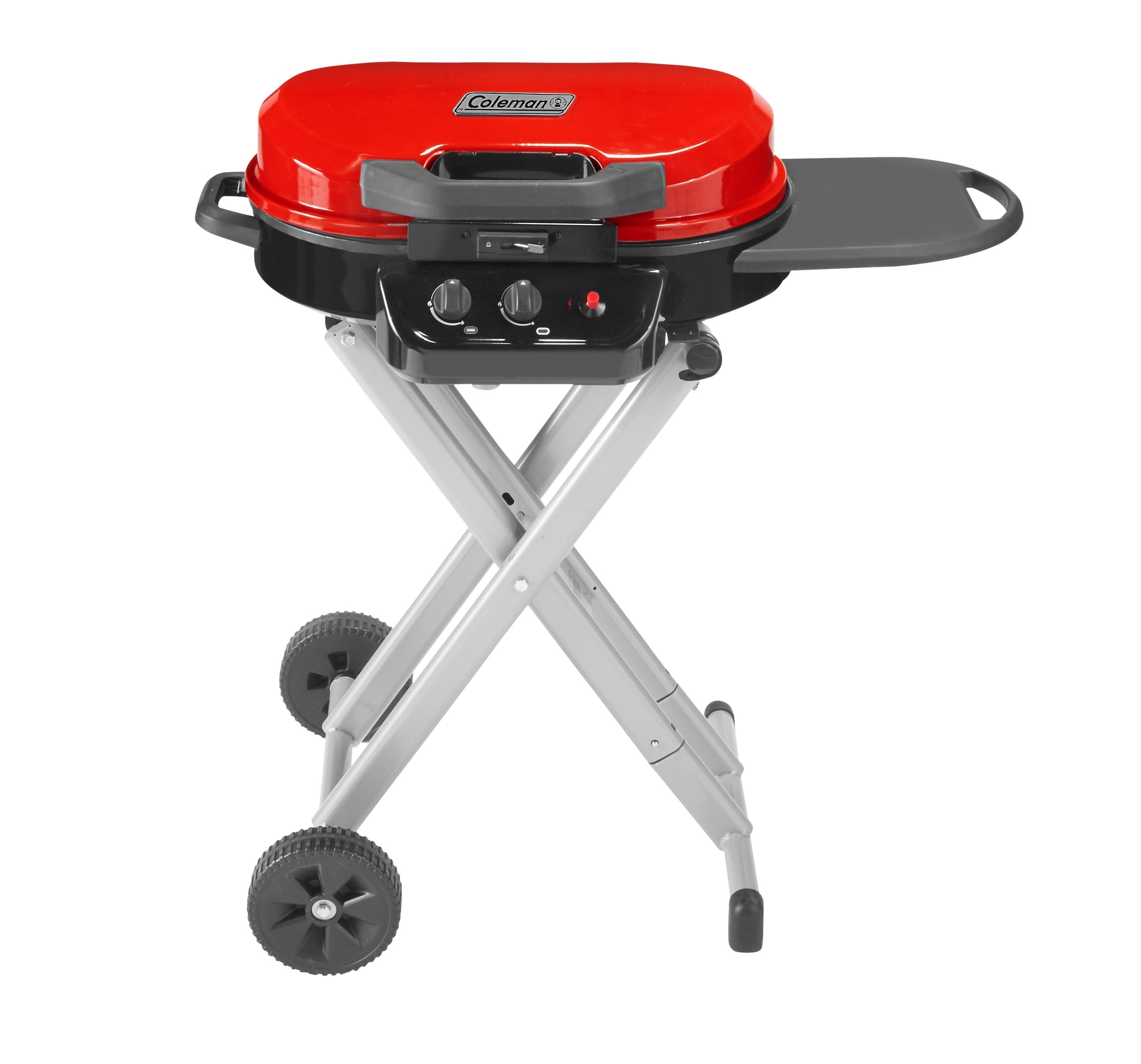 RoadTrip Coleman 225 Portable Propane Grill, 2-Burner Gas Grill with Matchless Ignition & Adjustable Temperature Control, 11,000 BTUs of Power for Grilling, Tailgating, Camping, BBQ, & More