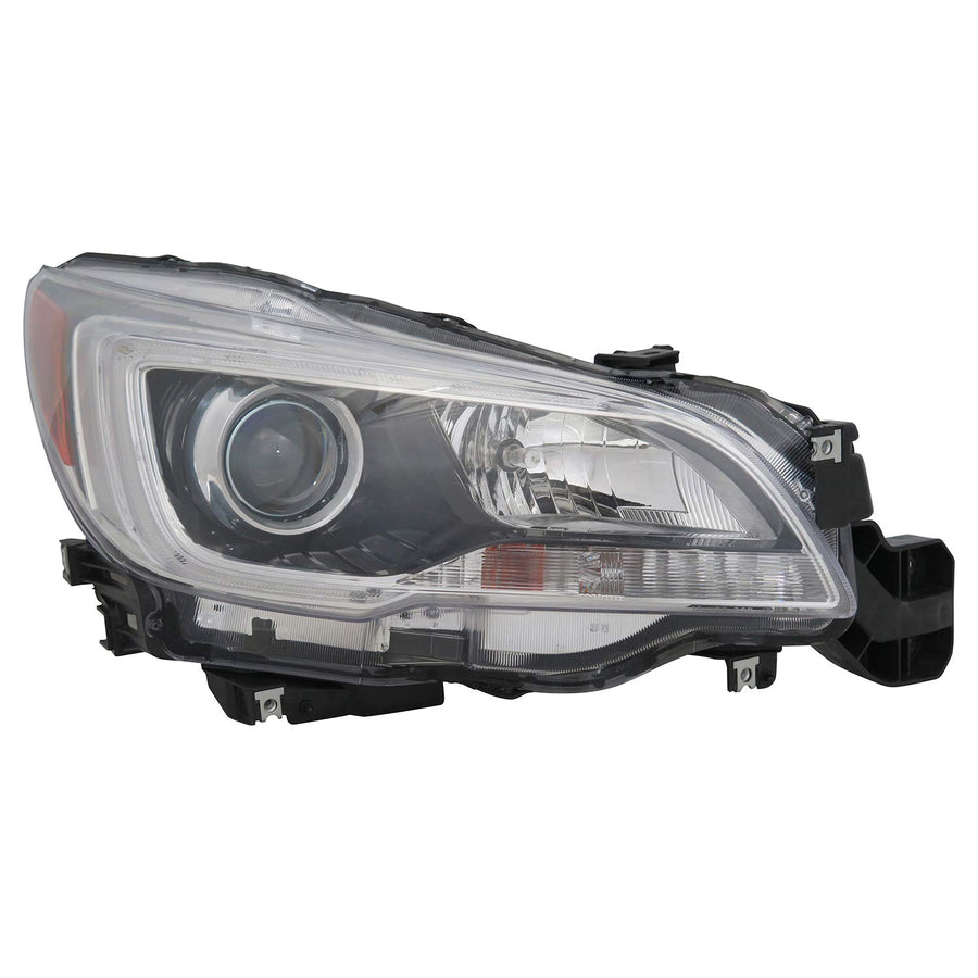 Right TYC Headlight Assembly Compatible with 2015-2017 Subaru Outback Sport