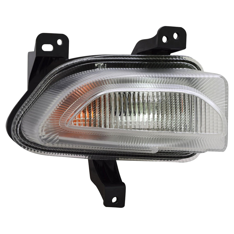 Right Turn Signal/Parking Light Assembly TYC Compatible with 2015-2018 Jeep Renegade
