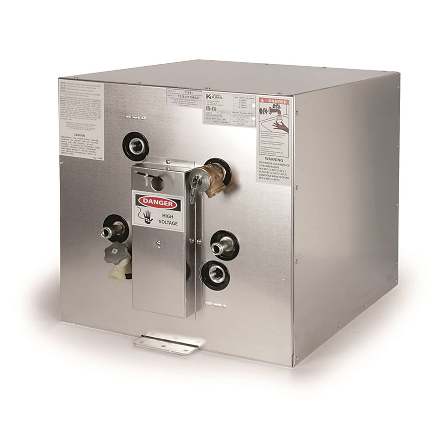 Kuuma 11841 Camco Water Heater with 120V Front Heat Exchange and Back Mount - 11 Gallons