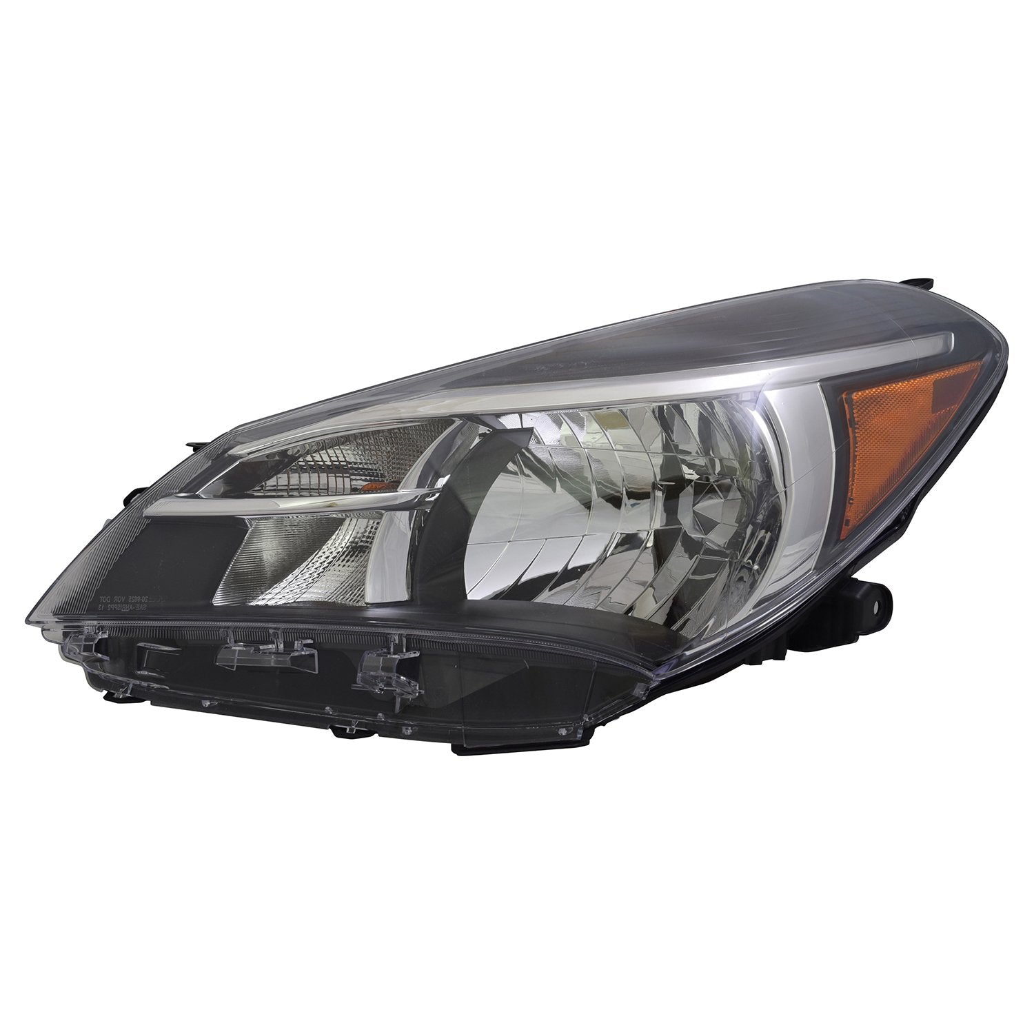 Left TYC Headlight Assembly Compatible with 2015-2017 Toyota Yaris