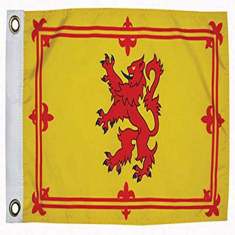 Scotting Ramp Taylor Made Lion Flag 12" x 18"