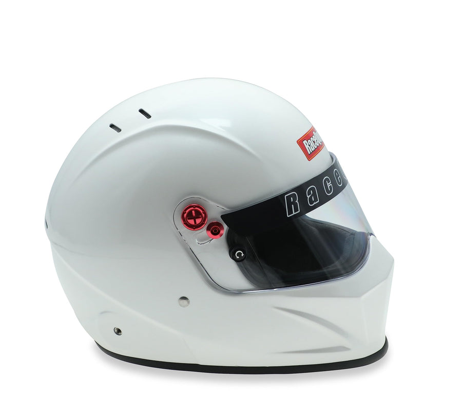 RaceQuip VESTA20 Series Full Face Helmet Snell SA2020 Rated Gloss White Large 286115