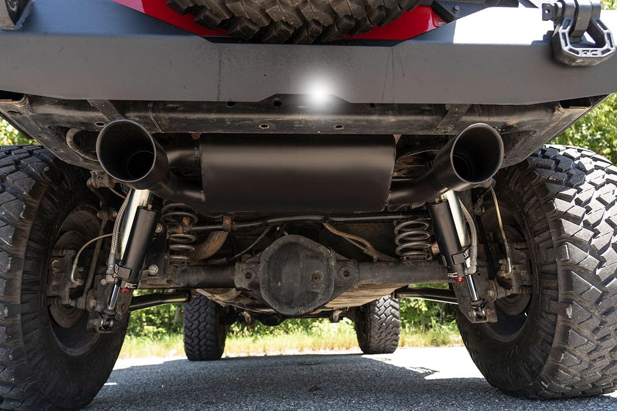 Rough Country Exhaust Performance for 2007-2018 Jeep Wrangler JK - 96002A