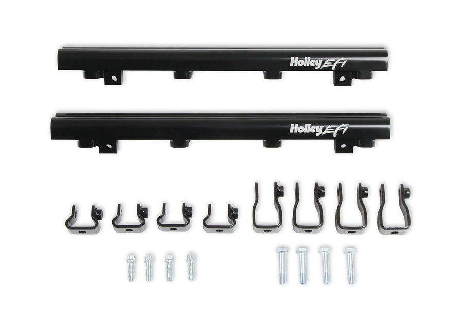 Replacement Holley EFI 534-261 Fuel Rail Kit For Lo-Ram Dual Injector Manifolds