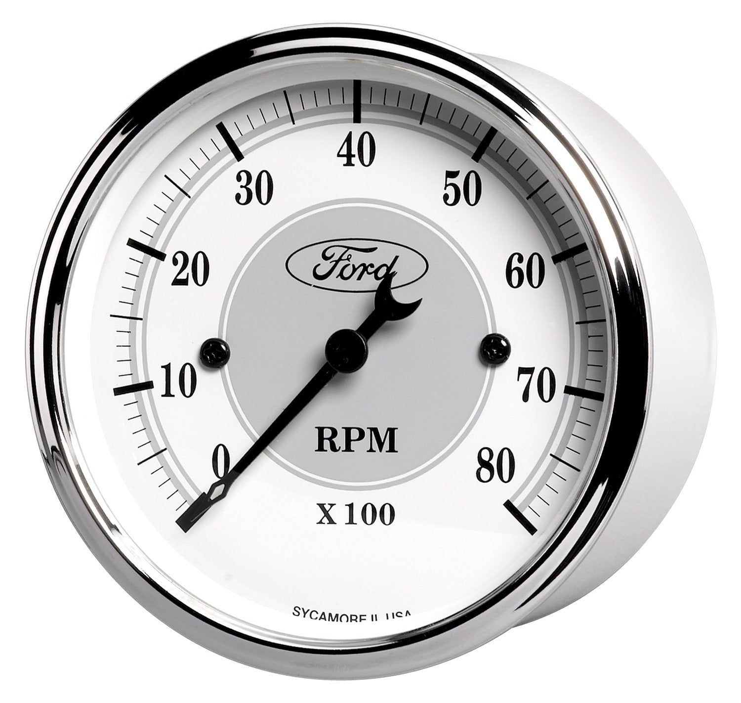 3-1/8" Auto Meter 880088 8000 RPM Incandescent Flood Lit Tachometer Gauge for Ford