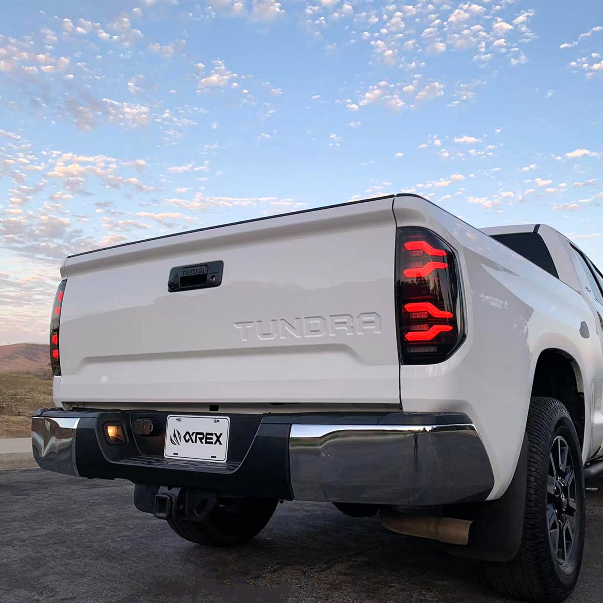 14-21 Tundra ModifyStreet LUXX-Series LED Tail Lights Alpha-Black