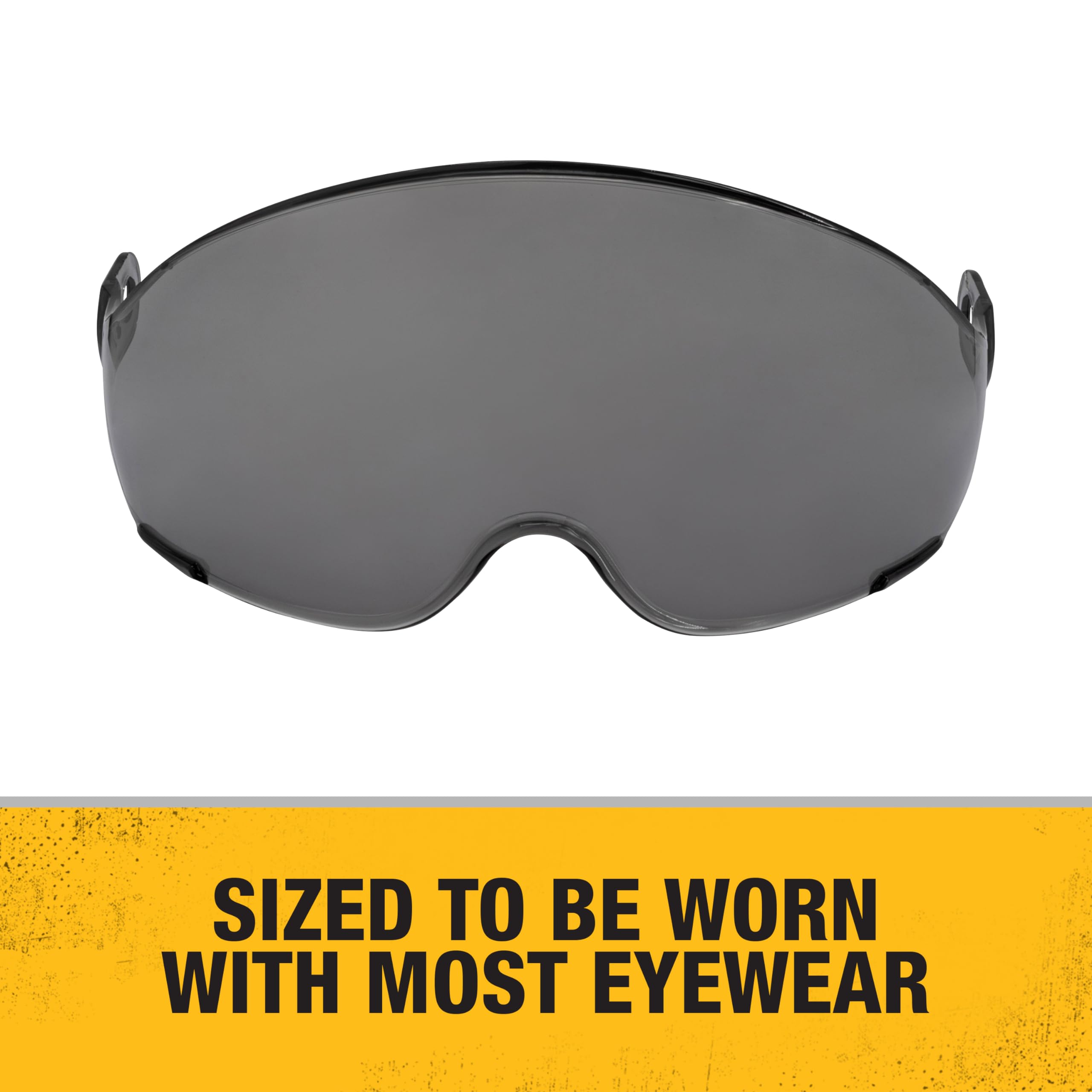 DEWALT Visor DPG22-SH with Premium Anti-fog+ Smoke Lens Designed to Fit DPG22 Type II Helmet