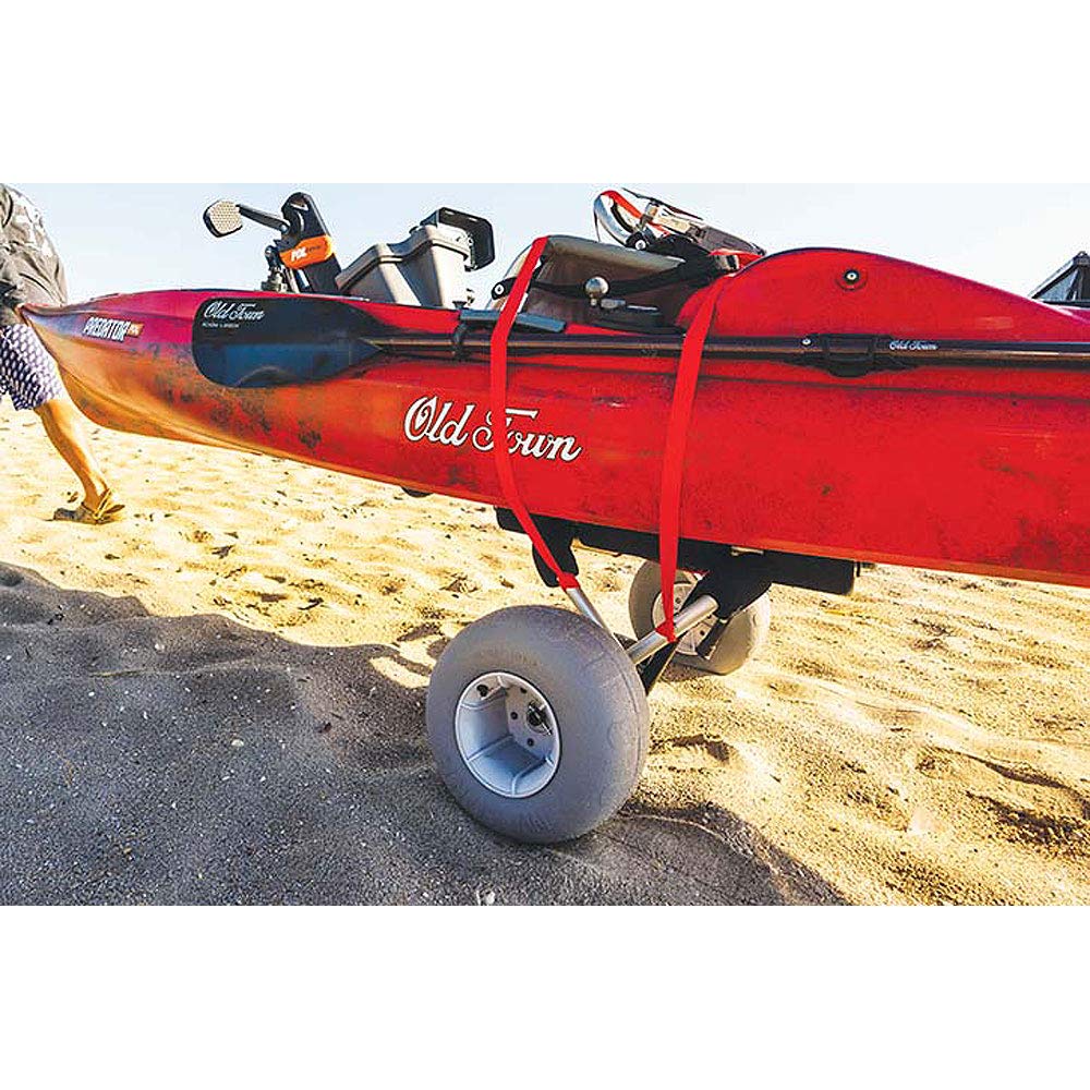 WideTrak SB Malone Large Kayak/Canoe Cart with Balloon Wheels & Bunks