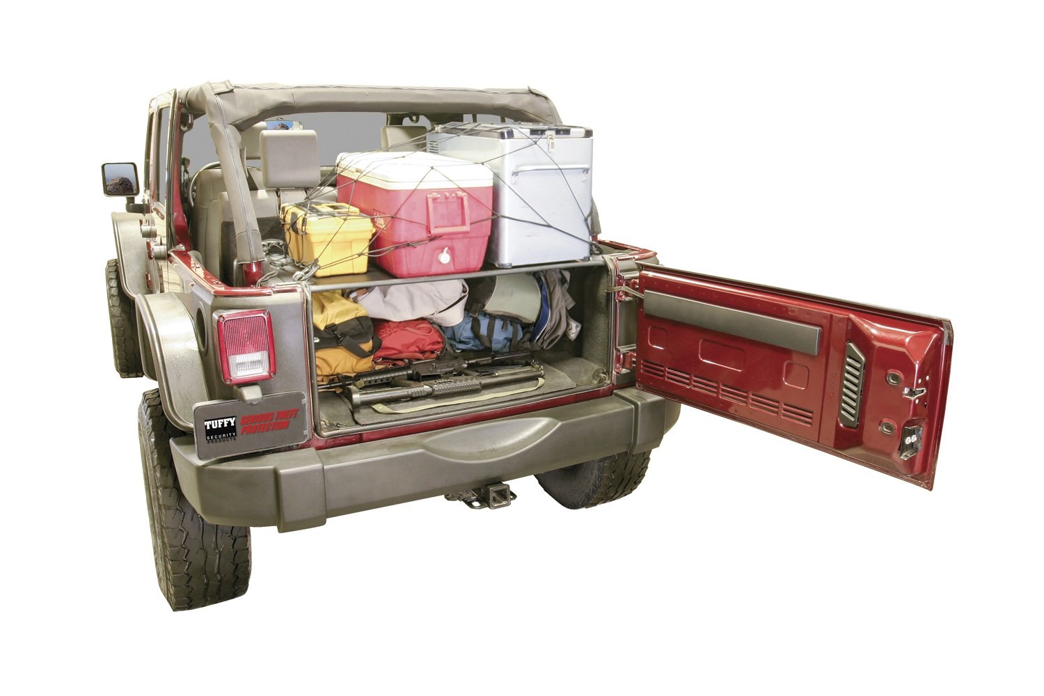 Jeep JK Unlimited Tuffy Security Tailgate Enclosure