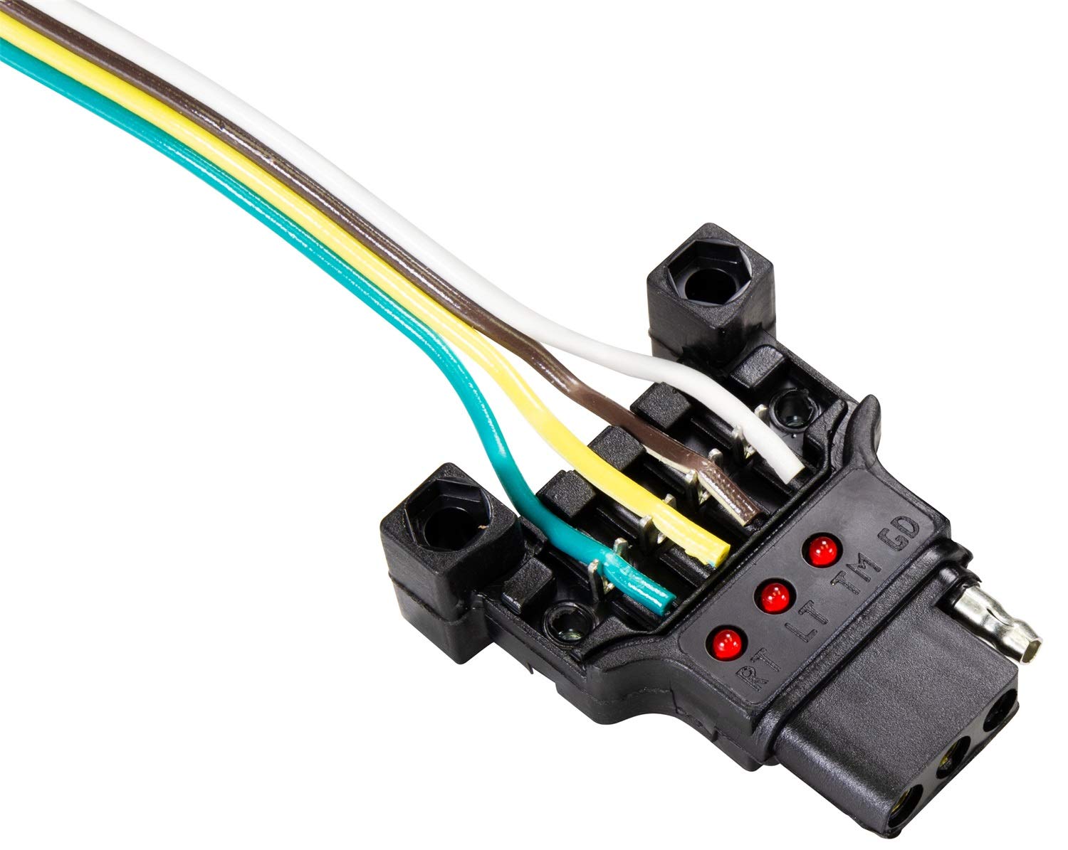 Endurance Hopkins Towing Solutions 48190 Quick Fix Vehicle Side 4-Flat Connector