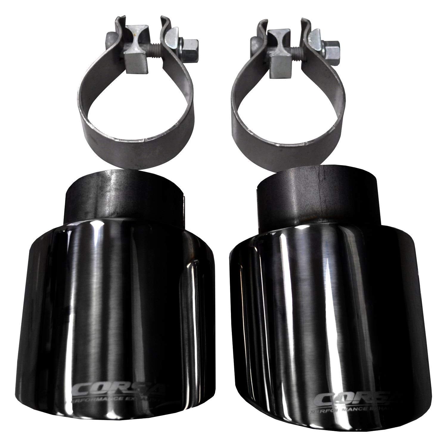 Exhaust Tip Kit Corsa 14497BLK (Only VW Golf R MK6 2.0L Turbo)