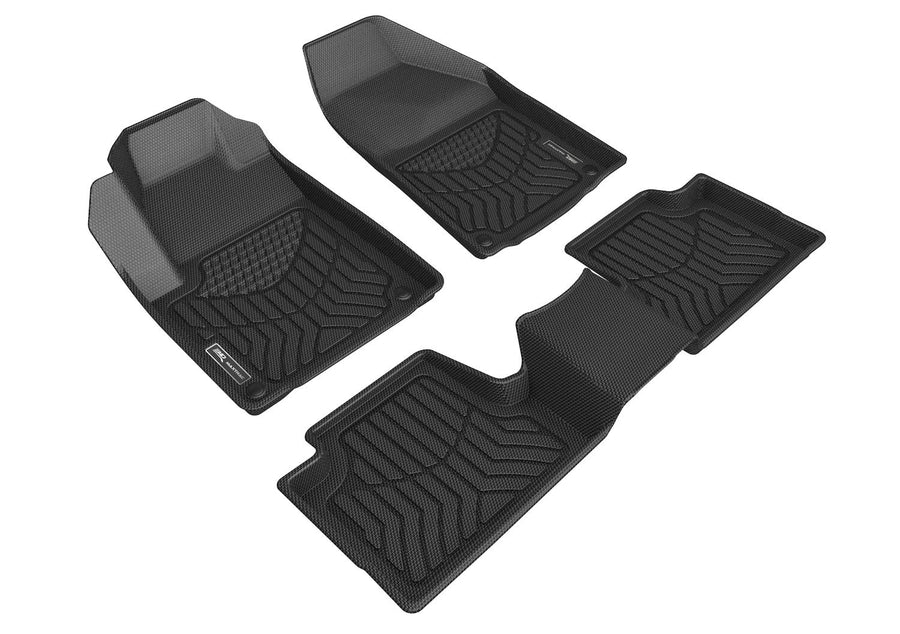 MAXpider 3D Custom Fit Maxtrac Floor Mat (Black) Compatible with Jeep Cherokee 2015-2023 - R1 R2