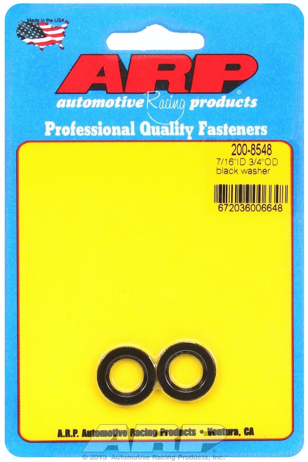 Washer ARP (200-8548), Black