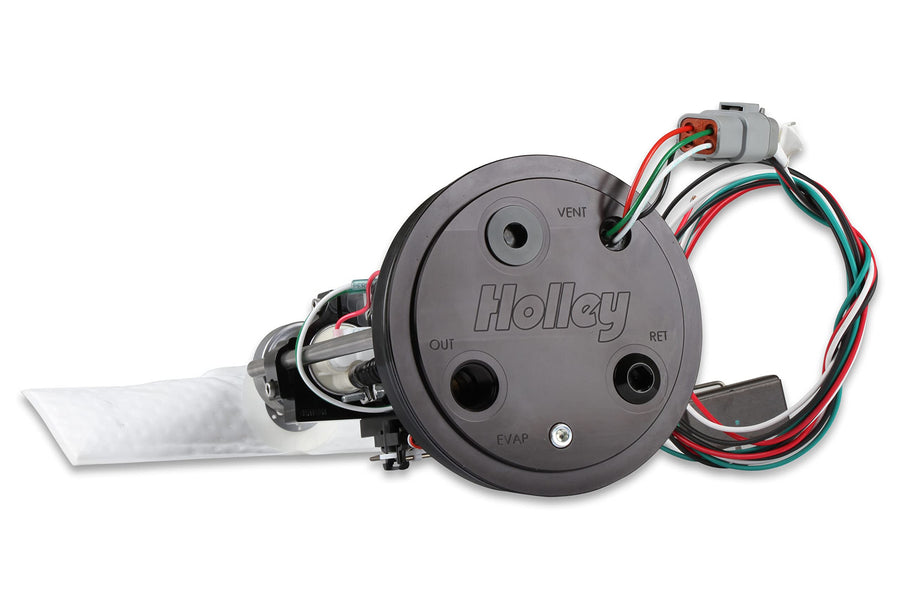 Holley 450 LPH 12-324 Fuel Pump Module - Returnless w/ 220-20 OHM Sending Unit