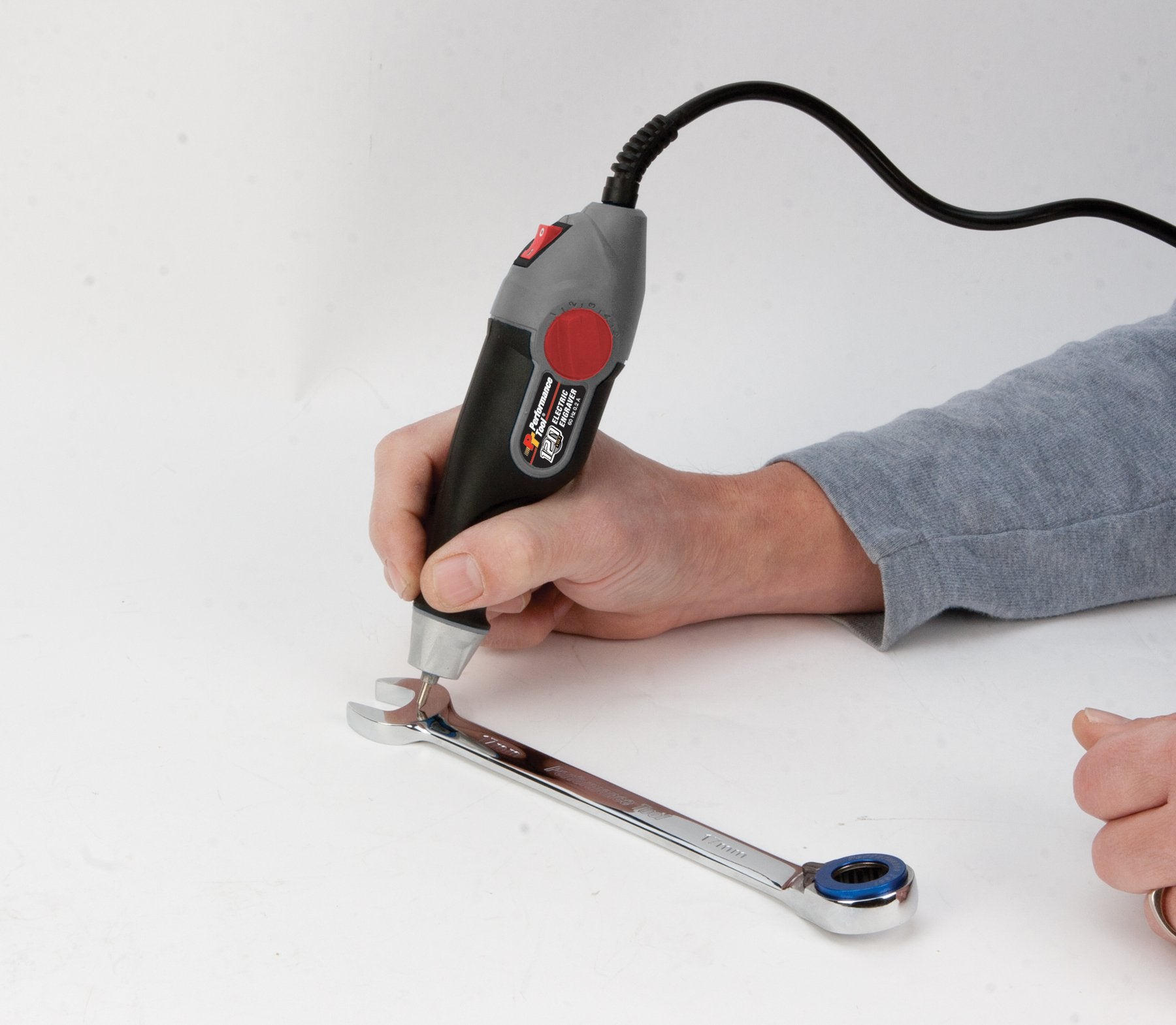 W50036 Performance Tool 120V Electric Etching Engraving Pen With Adjustment Dial, Perfect Accessory for Crafting, Engrave Carve Tool Steel Jewellery Engraver Pen