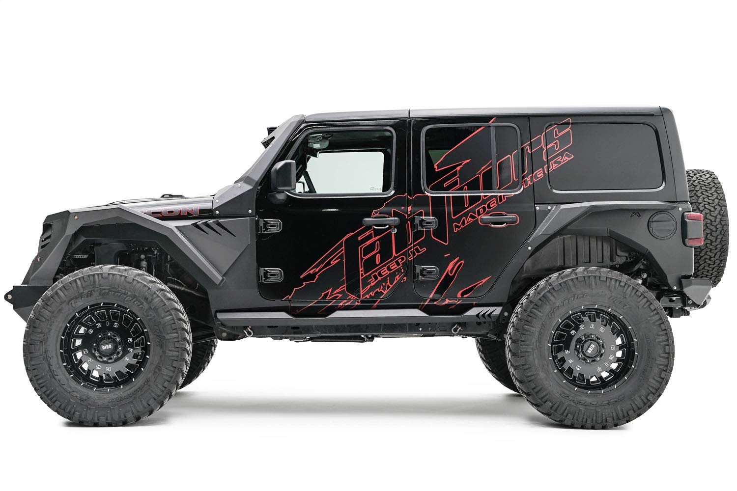 Bare Steel 18-C Jeep Jl Front Fenders