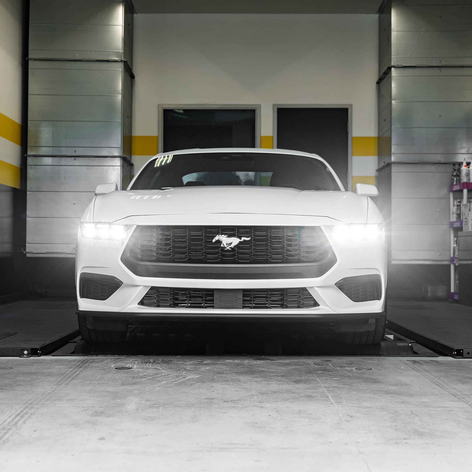 MagnaFlow Exhaust Performance System 19639: Cat-Back, Comp Series, Compatible with 2024 Ford Mustang EcoBoost 2.3L, Dual Split Rear Exit Style