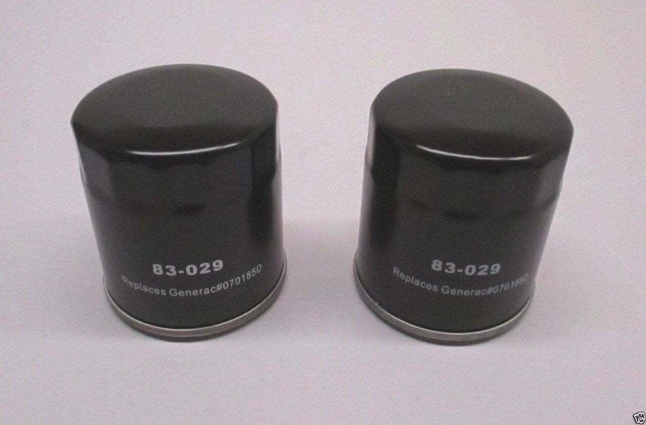 Oregon 83-029 Oil Filter 2 Pack for Generac 070185D 27 Micron