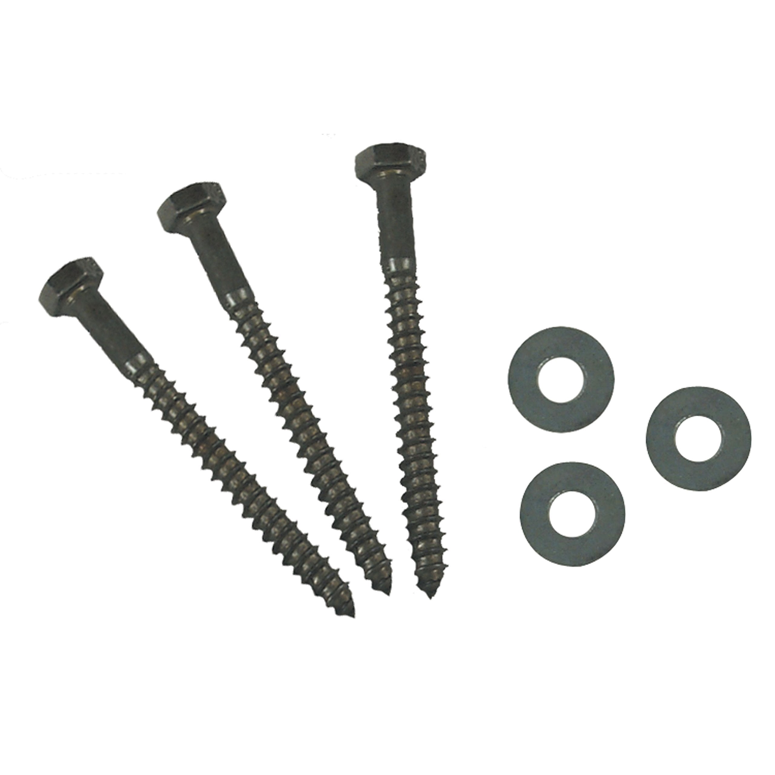 AP Products 25 3/8 X 6 Hex Head Screw Lag with Washer - Pack of 012-LW
