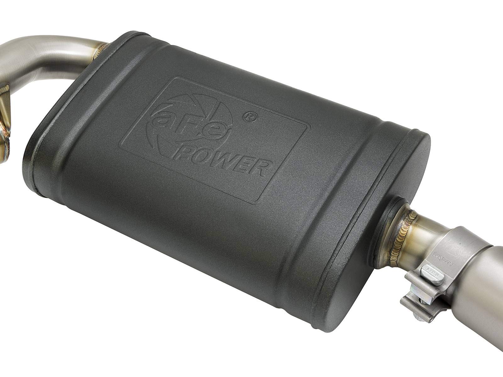 MACH Force-Xp aFe Power 49-36415-C 2" 304 Stainless Steel Cat-Back Exhaust System, 1 Pack