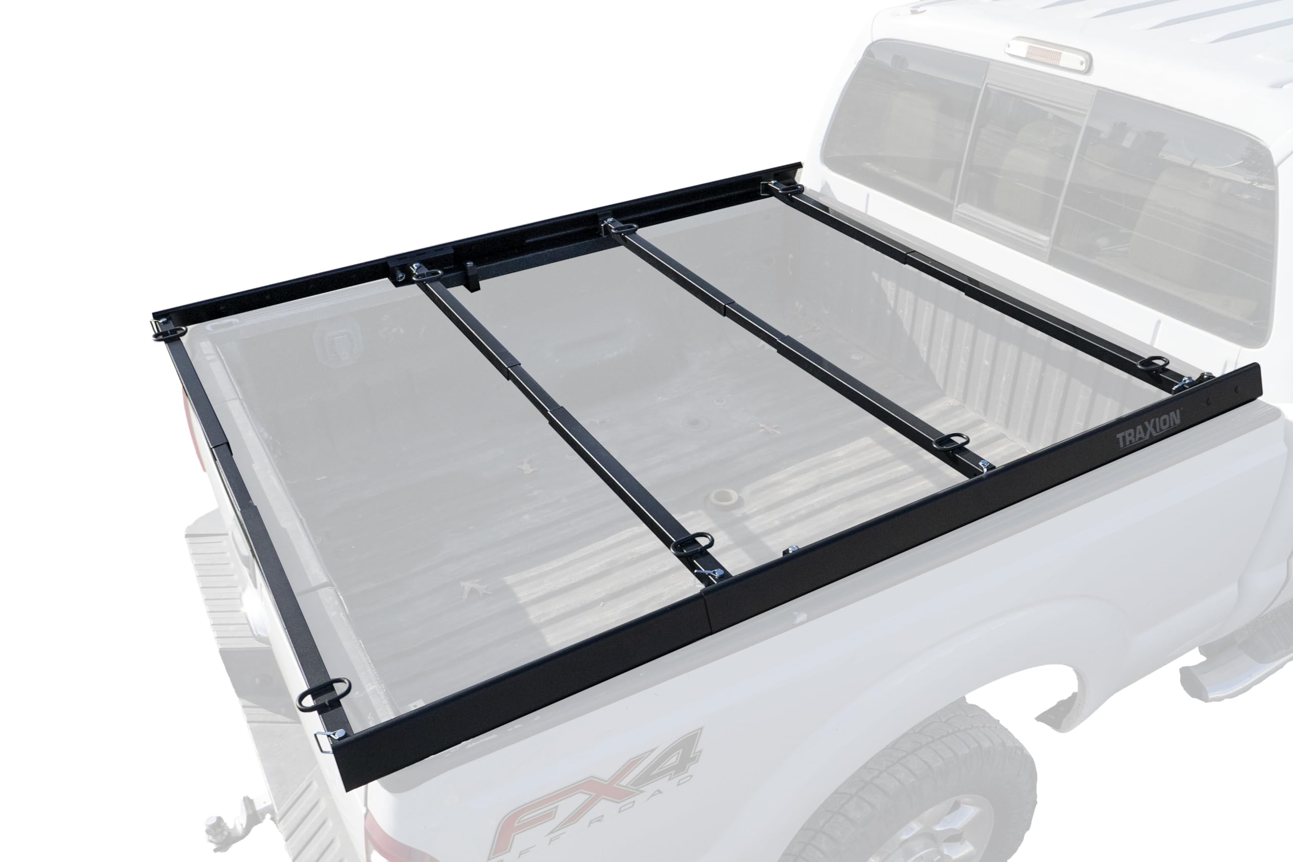 Traxions Universal New Versa-Rack 5-409 The Only Rack to Extend Your Truck Bed from 64" to 96" Including Clamps