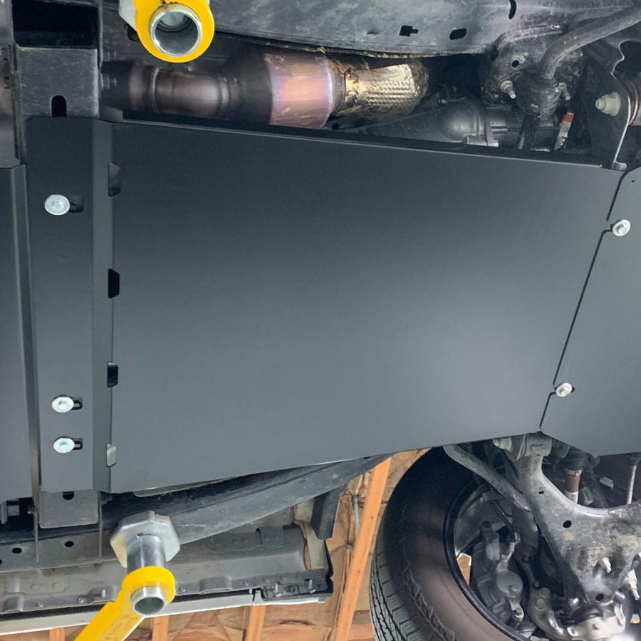 Transmission Skid Plate Kit GRIMM OFFROAD Armor for Ford F150 2015-2022 & F150 Raptor 2017-2020
