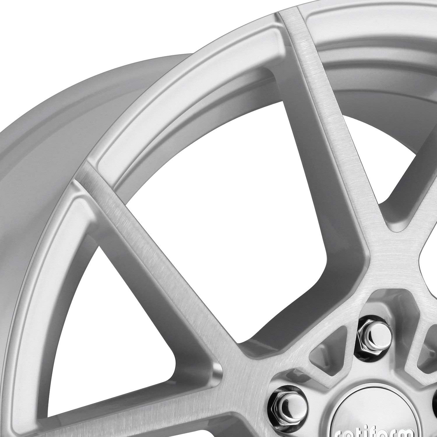R138 Rotiform 19X8.5 5X112 GL-SLVR-BRSH 45MM - R1381985F8+45