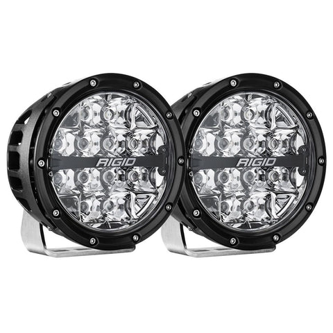 6in Rigid Industries 360-Series LED Off-Road Spot Beam - RGBW (Pair)