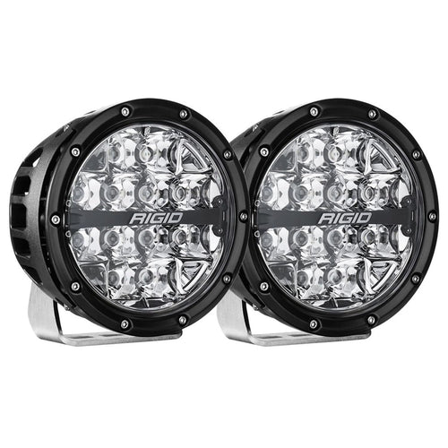 6in Rigid Industries 360-Series LED Off-Road Spot Beam - RGBW (Pair)