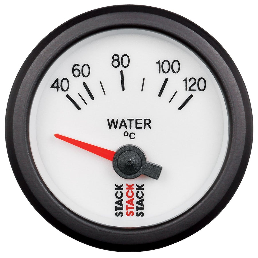 52mm Stack ST3257 White M10 Male 40-120°C Electric Water Temperature Gauge