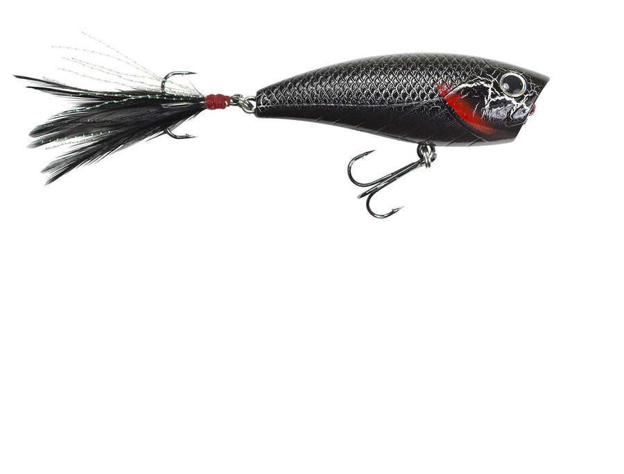 Impact Crush Lunkerhunt | Popper Fishing Lure, Hard Bait Fishing Lure for Bass Fishing | Popping Action to Attract Trout and Pike | Fresh and Saltwater Fishing Lure