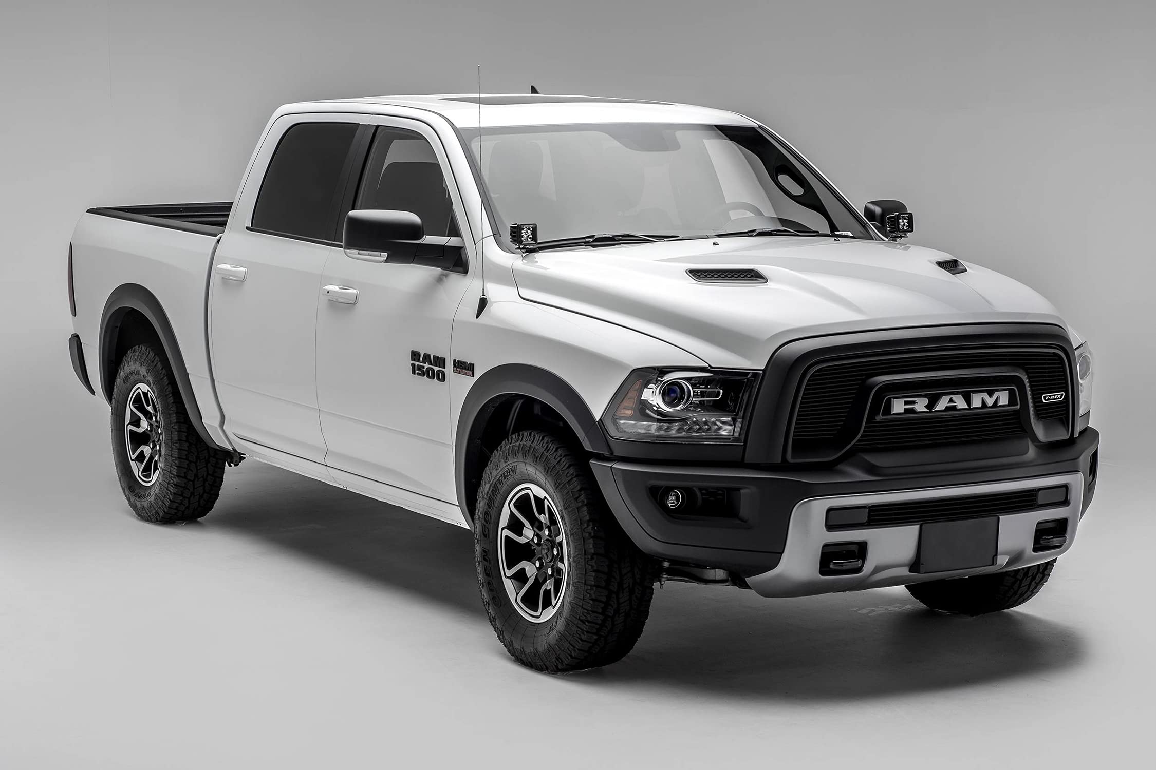 T-Rex Grilles Laser Billet Grille, 2015-2018 Ram 1500 Rebel, Black, 2 Pc, Overlay - PN #6214641