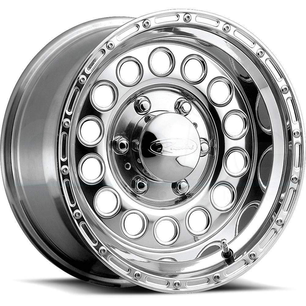 Raceline 887 Wheels Rock Crusher Polished Wheel (15 x 10. inches /5 x 114 mm, -47 mm Offset)