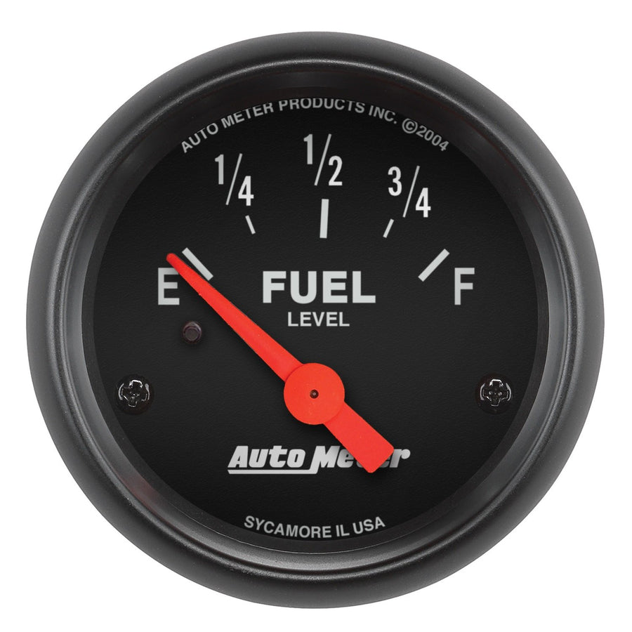 AUTO METER Z-Series 2641 Electric Fuel Level Gauge , 2 1/16" - Short Sweep/Electric
