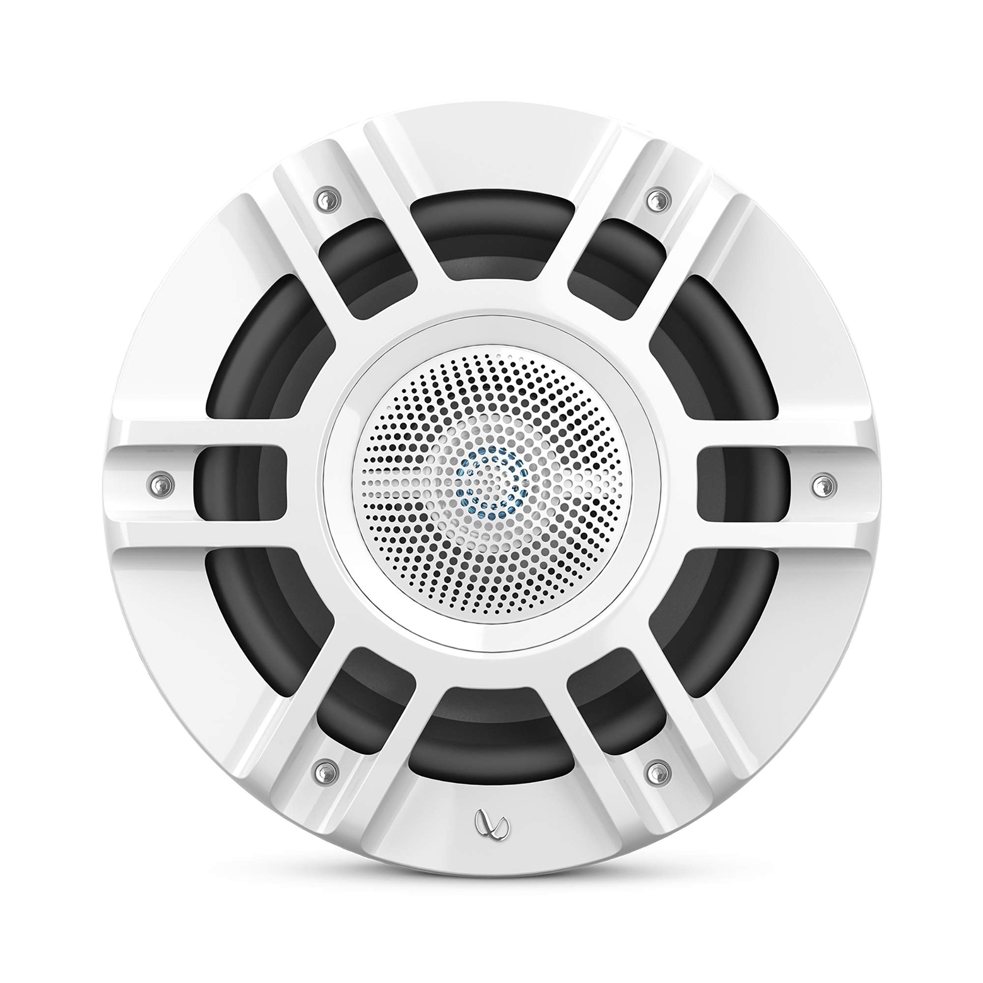 Kappa Marine Infinity KAPPA8130M White 8" Premium 3-Way RGB LED Convertible Speakers