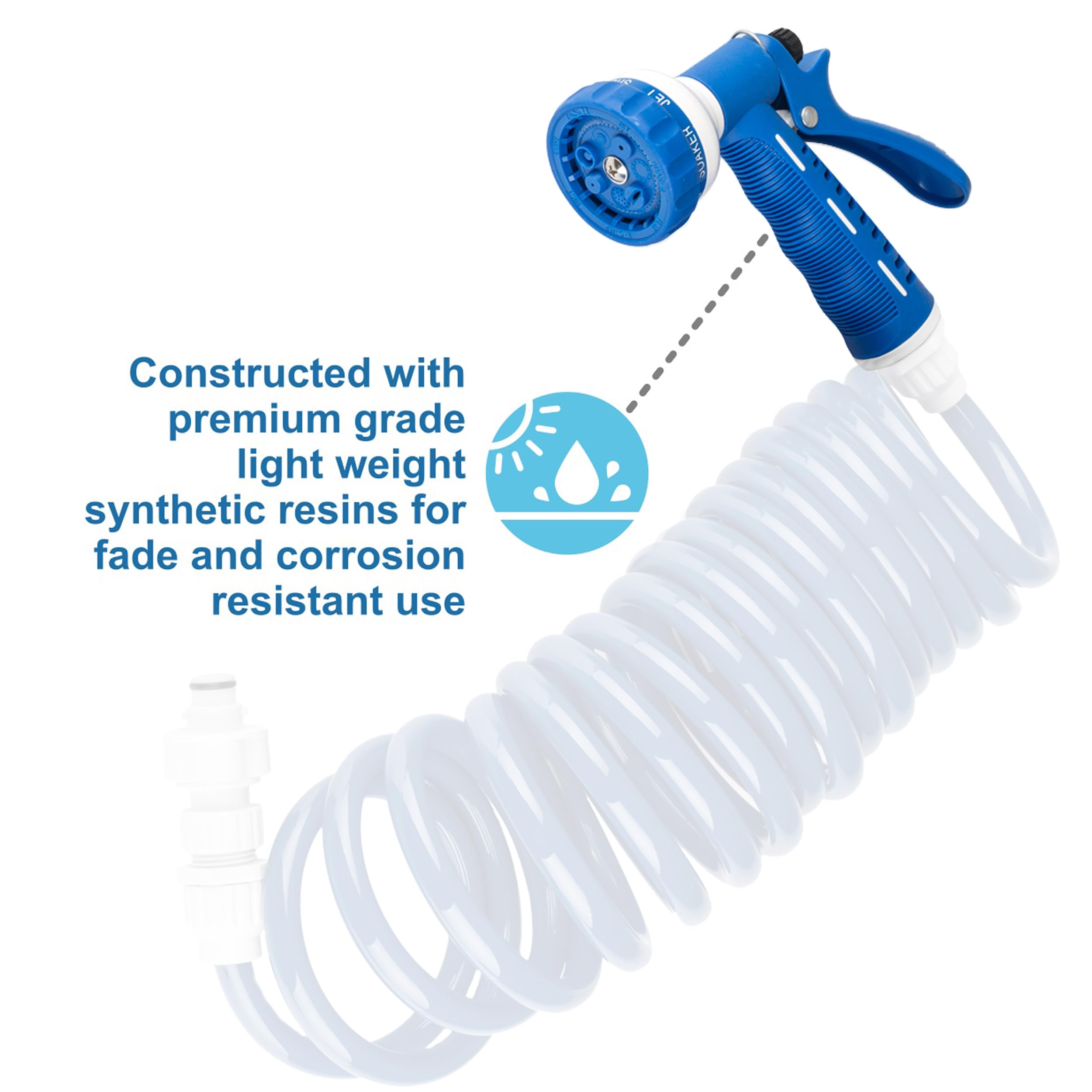 RV Sprayer Dura Faucet Exterior (White)